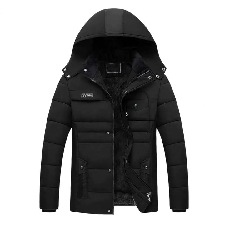 Herren Casual Winterjacke mit Kapuze Perfekt für kalte Tage