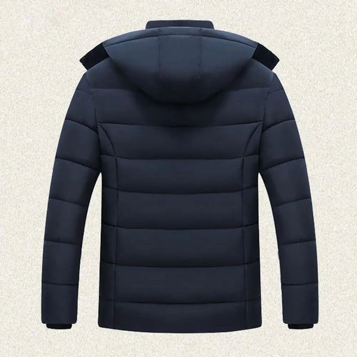Herren Casual Winterjacke mit Kapuze Perfekt für kalte Tage