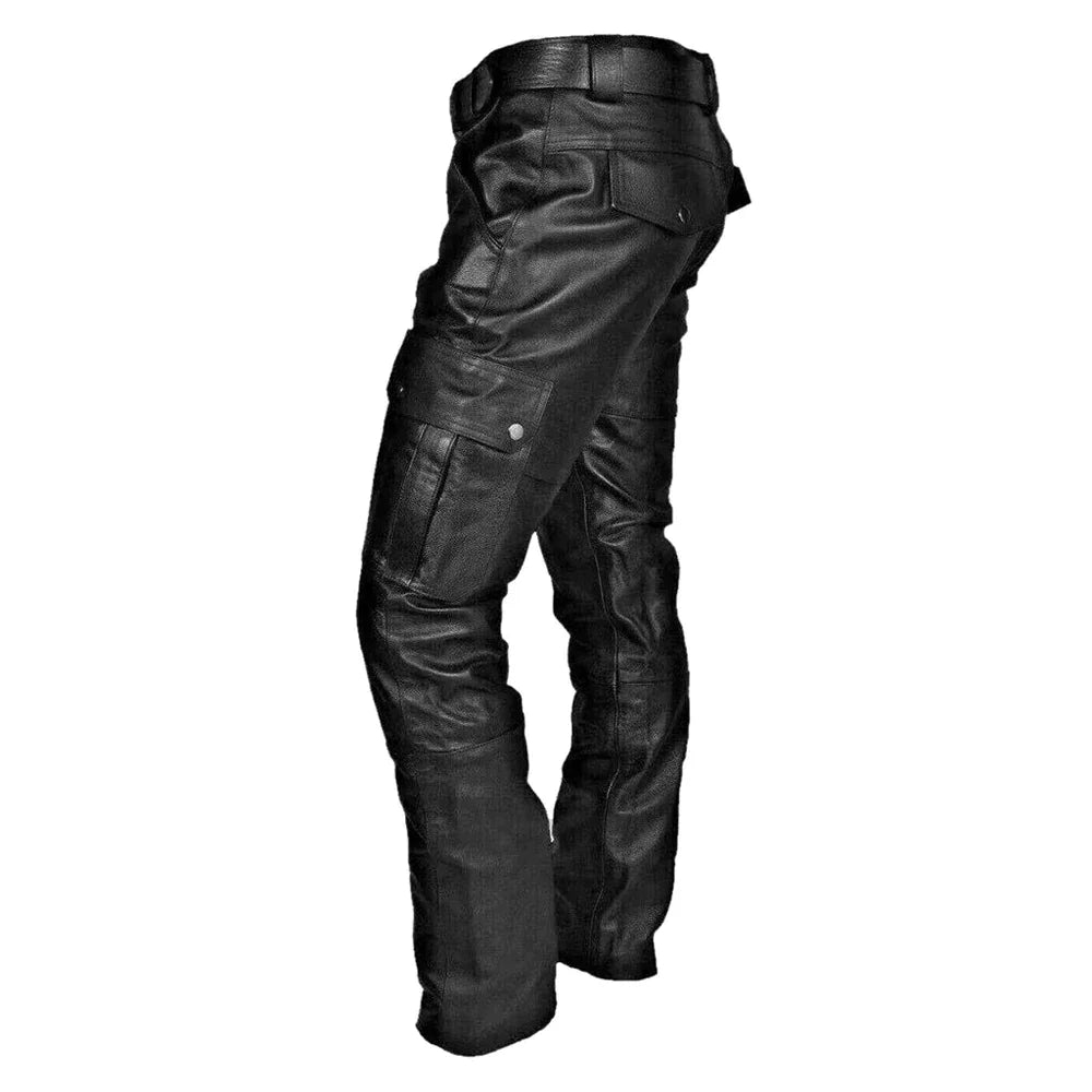 Charless | Robuste PU-Lederhose Für Herren