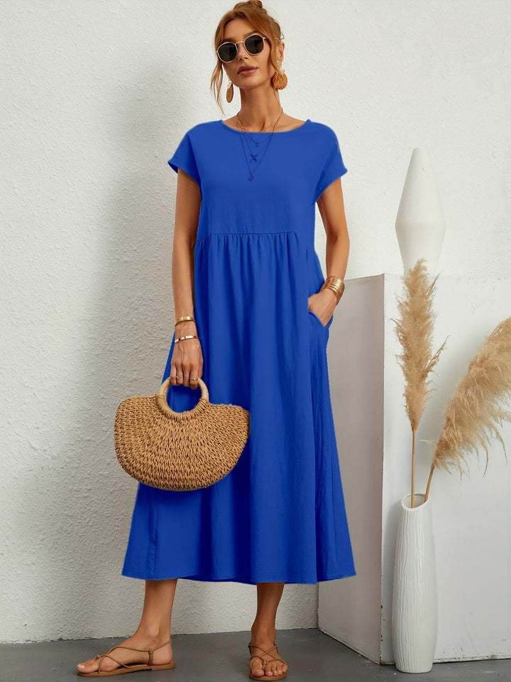 Kleid mit Rundhalsausschnitt