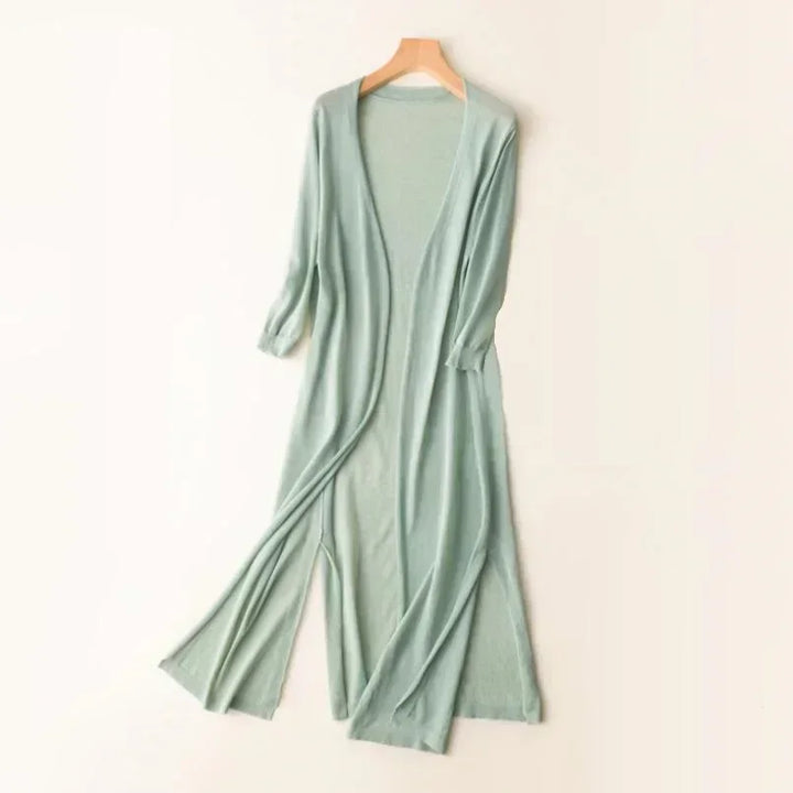 Leichter Langer Cardigan Für Damen