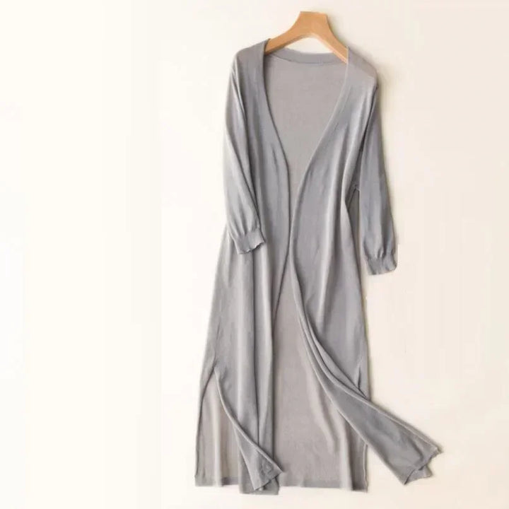 Leichter Langer Cardigan Für Damen