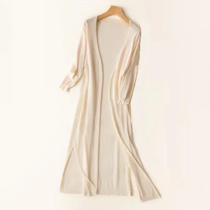 Leichter Langer Cardigan Für Damen