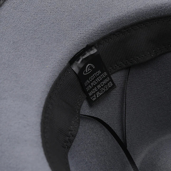 Aliams | Western-Stil Filzhut mit Stier-Schnallenband