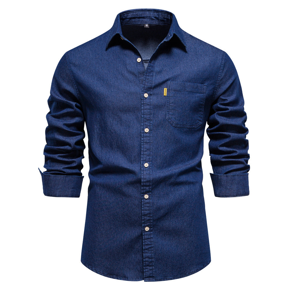 Nikos | Denim Shirt Für Männer