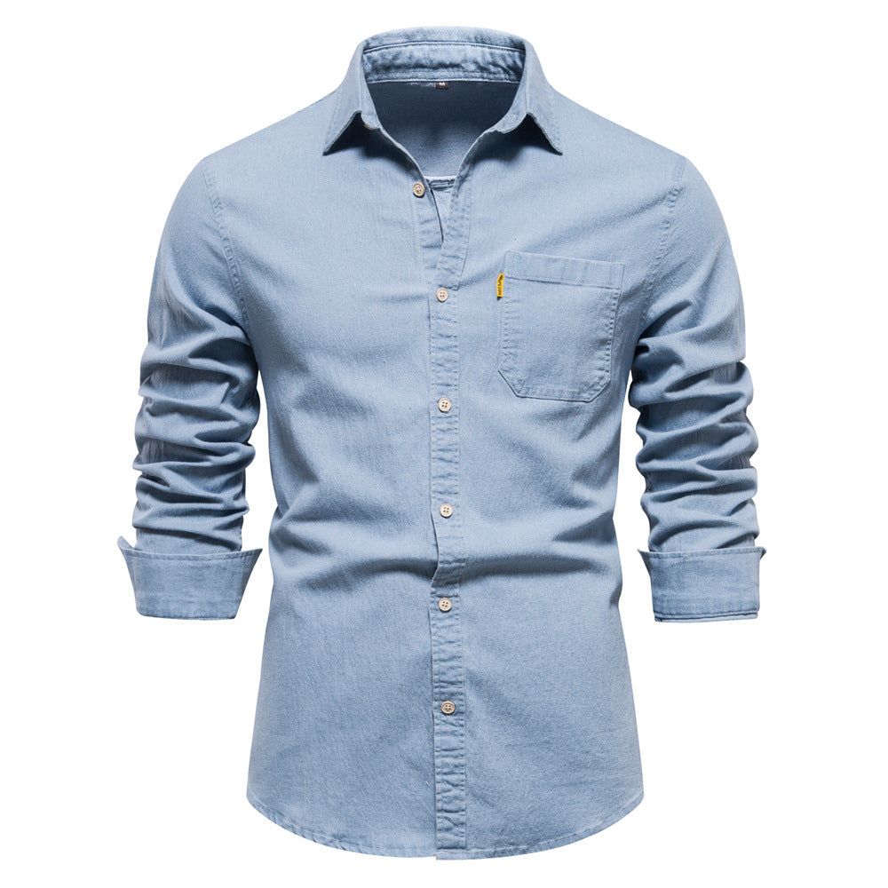 Nikos | Denim Shirt Für Männer