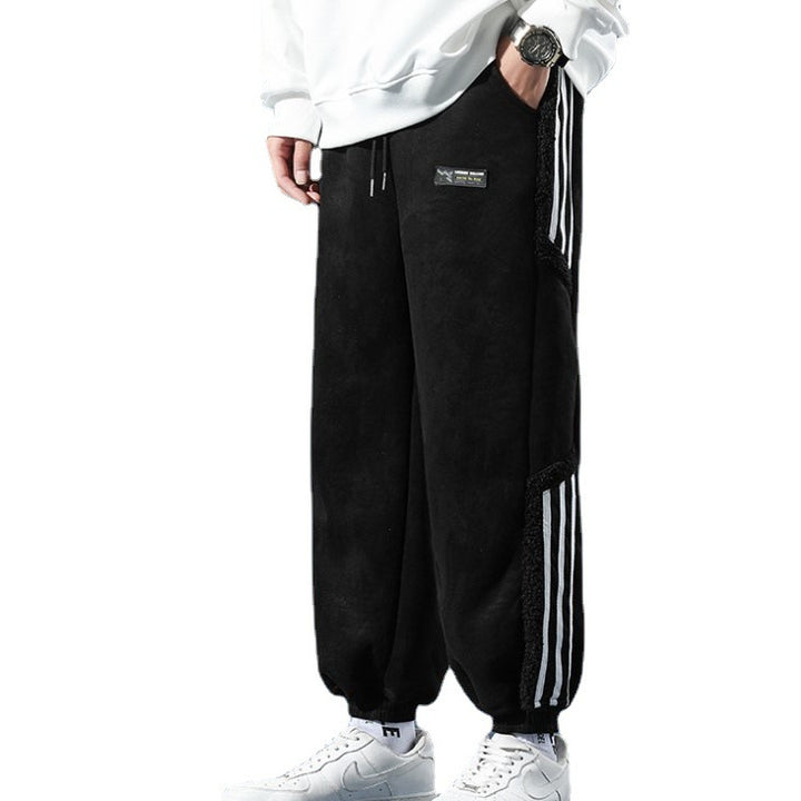 Stylische Jogger Mit Sherpa-Futter Für Herren