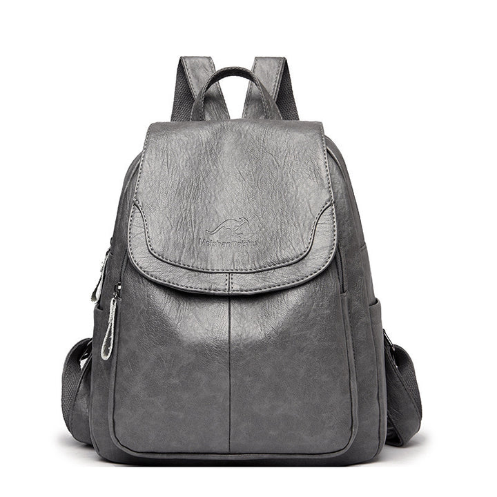 Xanau | Robuster Leder-Rucksack Für Damen