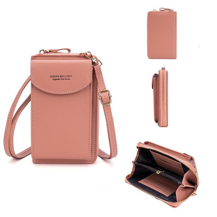 Damen Clutch Geldbörse Mit Handgelenkriemen