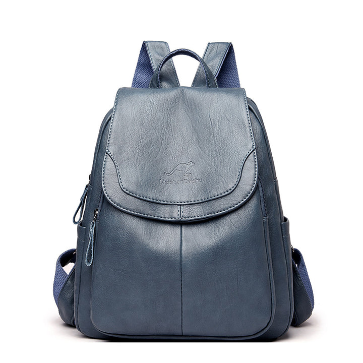 Xanau | Robuster Leder-Rucksack Für Damen