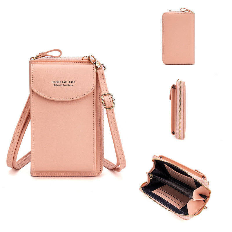 Damen Clutch Geldbörse Mit Handgelenkriemen