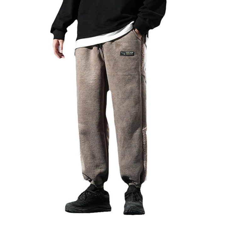 Stylische Jogger Mit Sherpa-Futter Für Herren