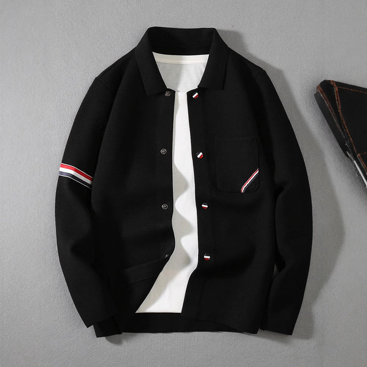 Herren Hemdjacke mit modernem Schnitt und sportlichen Akzenten Aliams