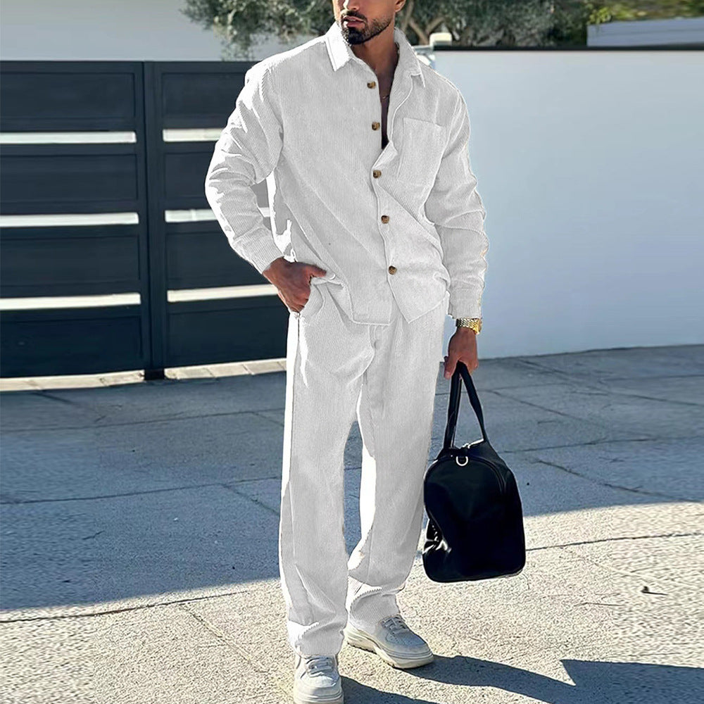 Herren Freizeitanzug mit innovativem Gewebe und praktischen Taschen Aliams