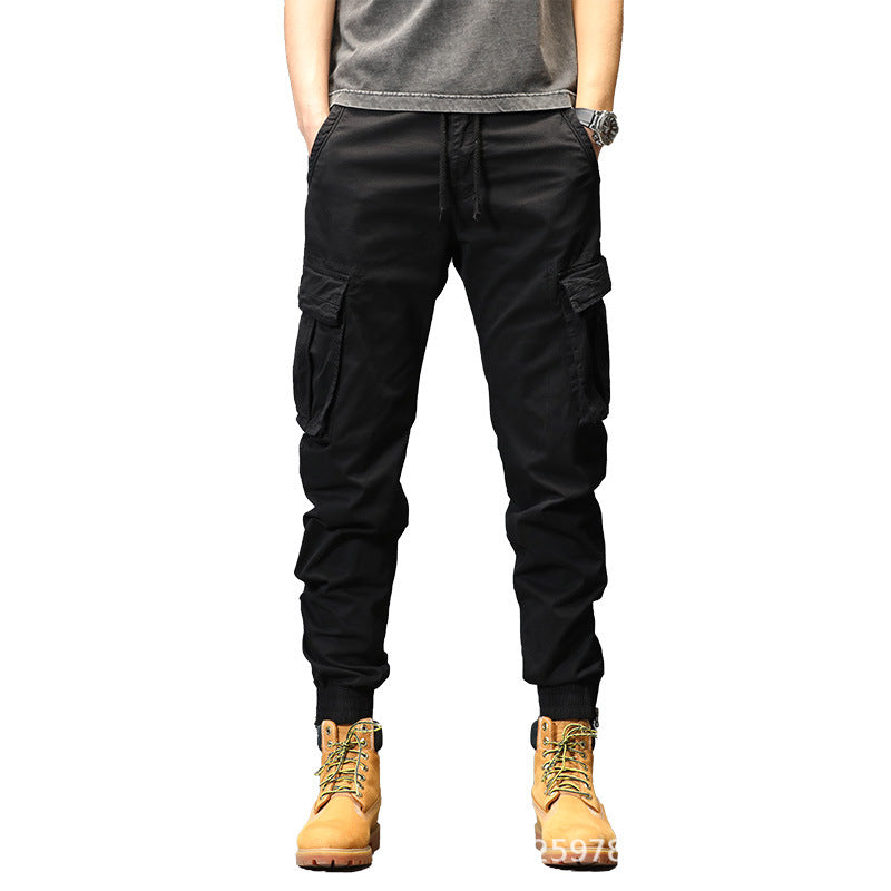 Herren Cargo-Hosen mit elastischem Bund von Aliams