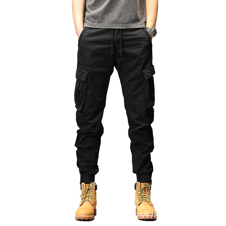 Herren Cargo-Hosen mit elastischem Bund von Aliams