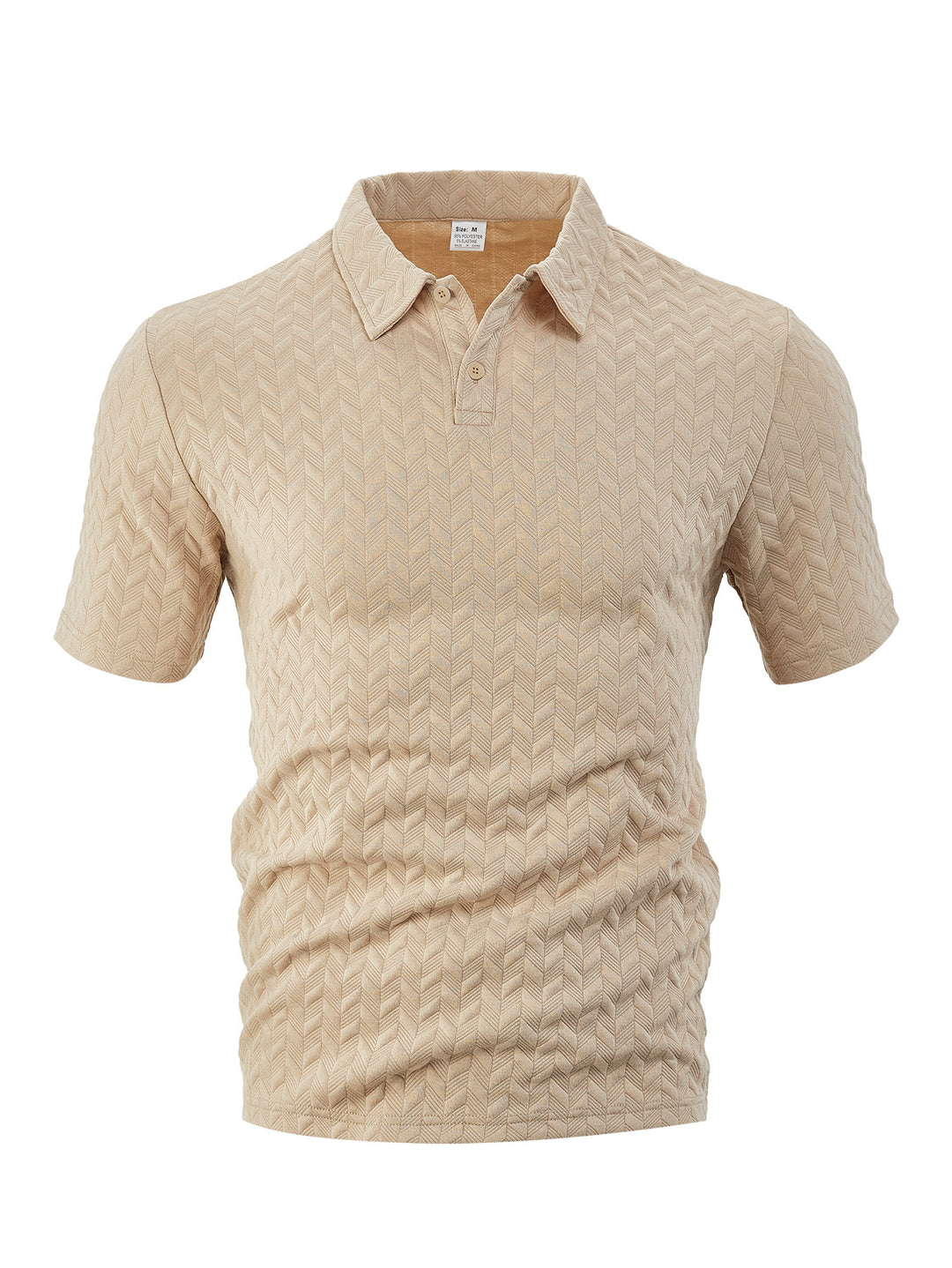 Herren Poloshirt mit strukturiertem Obermaterial und modernem Schnitt Aliams