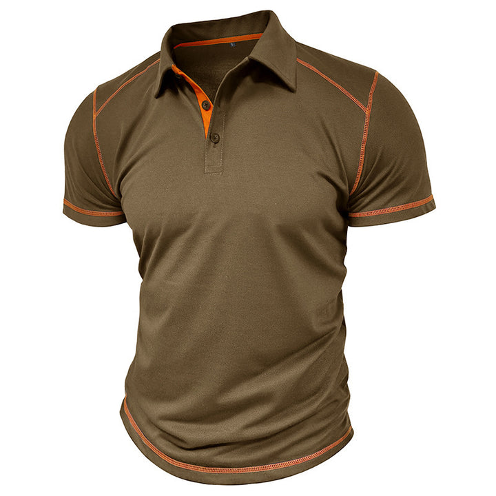 Herren Sportliches Poloshirt mit modernem Schnitt Aliams