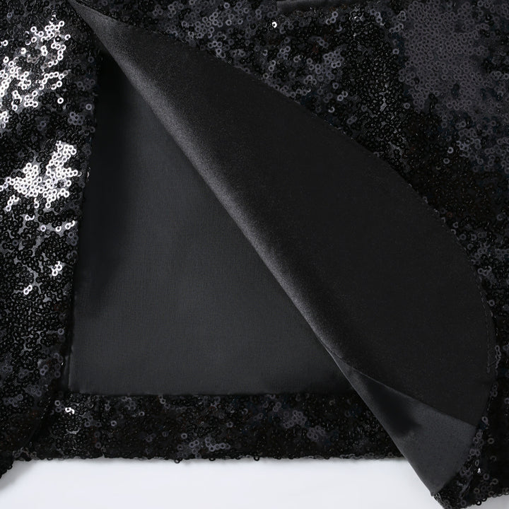 Herren glamouröser Pailletten Blazer Aliams