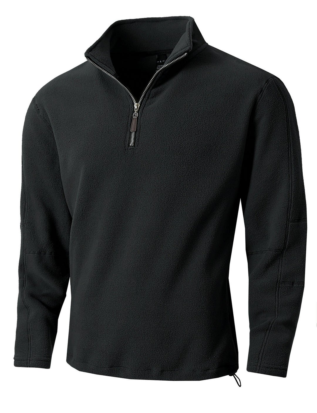 Herren Fleece-Pullover mit praktischen Reißverschlusselementen und hohem Kragen Aliams