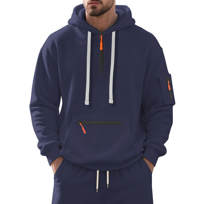 Herren Urbaner Multifunktions Kapuzenpullover Aliams