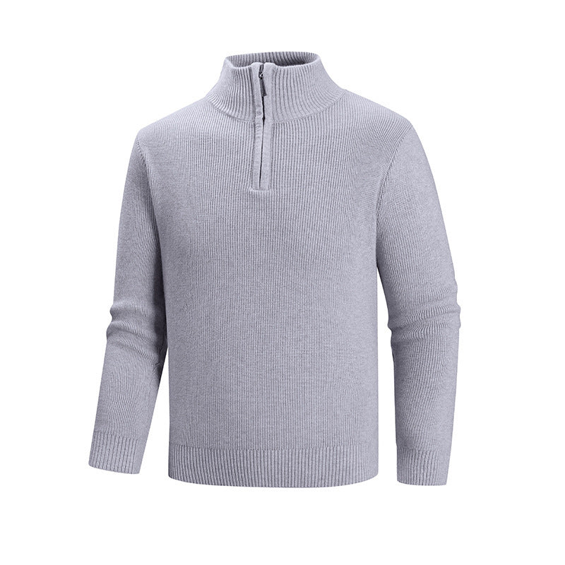 Herren Strickpullover mit hohem Kragen Aliams