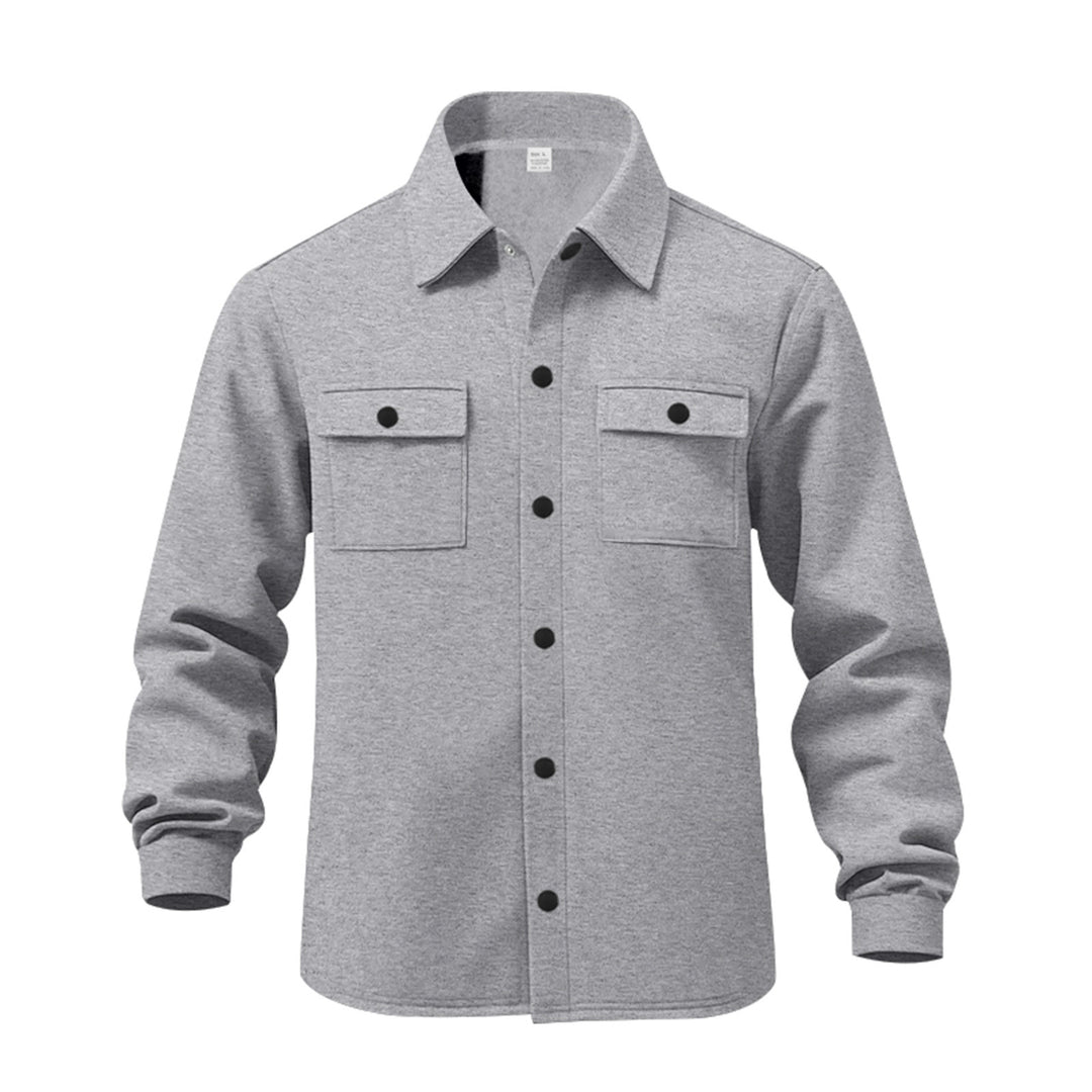 Herren Utility-Hemd mit aufgesetzten Taschen und modernem Design Aliams