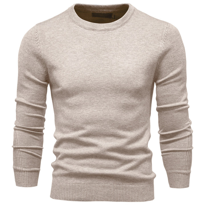 Herren Rundhals Pullover aus hochwertiger Baumwolle Aliams