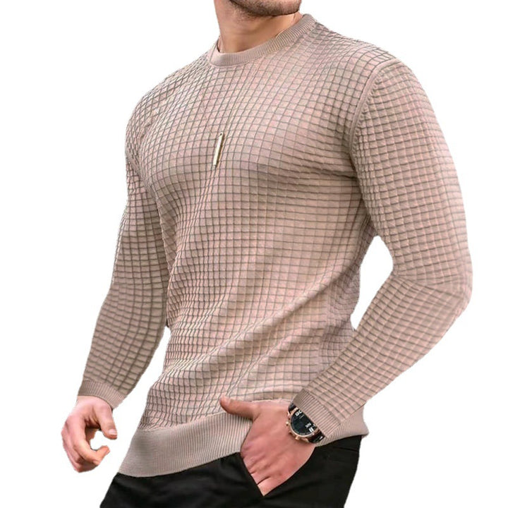 Herren strukturierter Pullover Aliams