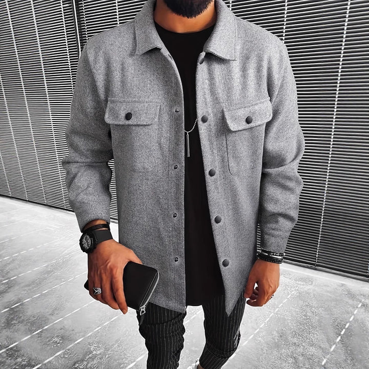 Herren Designer-Style Hemdjacke Aliams