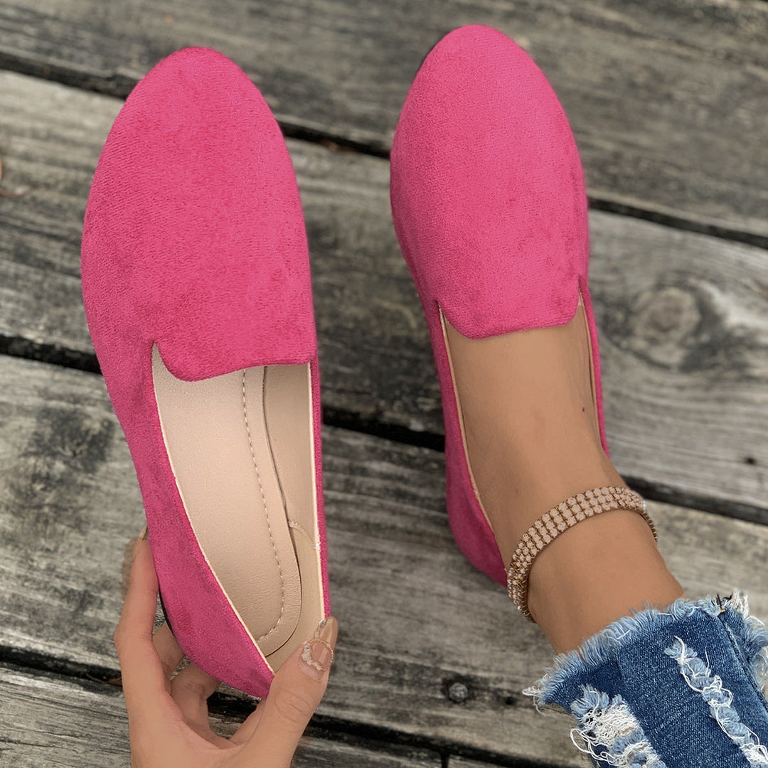 Damen Bequeme Slipper Im Eleganten Design mit Weicher Oberflächenstruktur Aliams