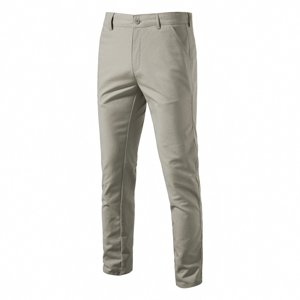 Herren Chinohose mit bequemer Passform und elastischem Bund Aliams