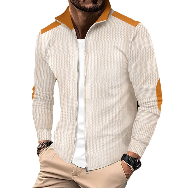 Herren sportliche Funktionsjacke mit modischem Stehkragen und atmungsaktiven Eigenschaften Aliams