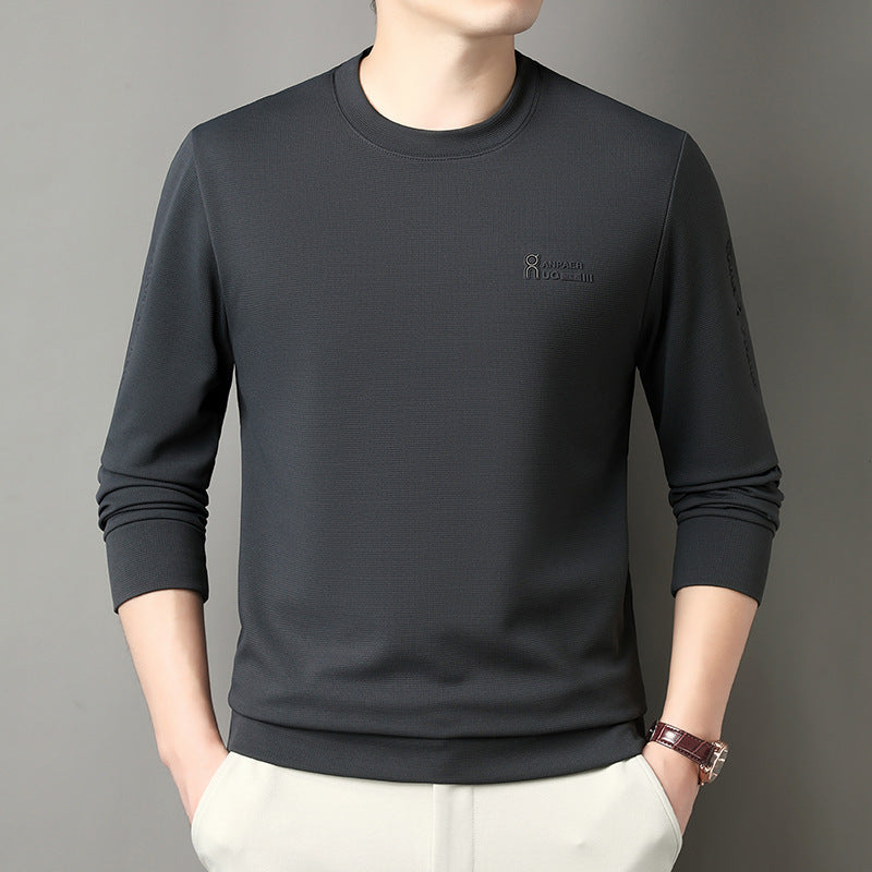 Herren Sport Sweatshirt mit strukturiertem Gewebe und modernem Rundhalsausschnitt Aliams