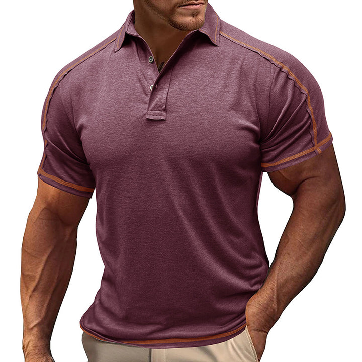 Herren Sportliches Poloshirt Aliams