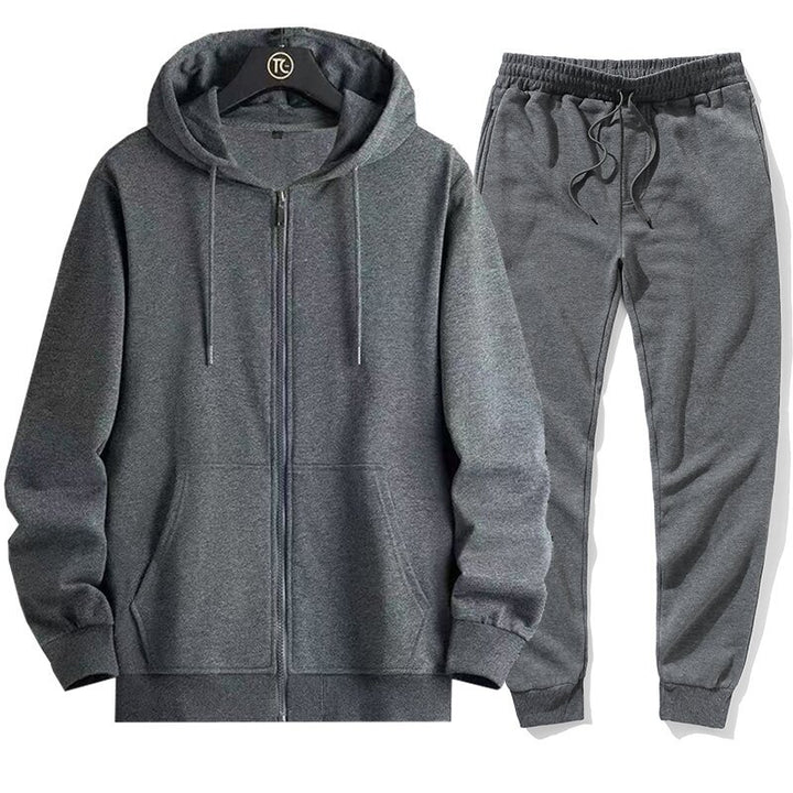 Herren sportliches Hoodie- und Jogginganzug-Set Aliams