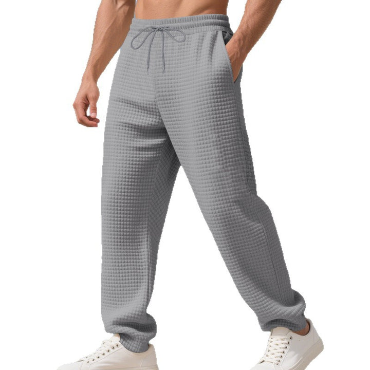 Herren Komfortable Freizeithose aus atmungsaktivem Waffelmaterial Aliams