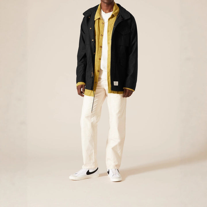 Herren Funktionsjacke mit praktischen Taschen und abnehmbarem Kapuzenkragen Aliams