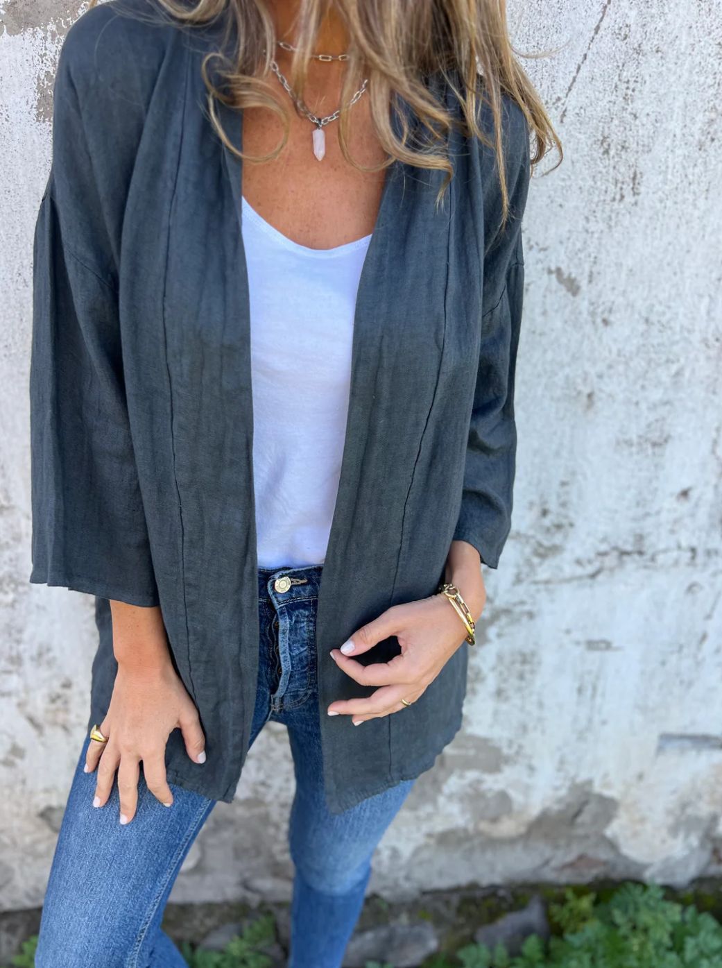 Damen Lässige Sommerjacke Aliams