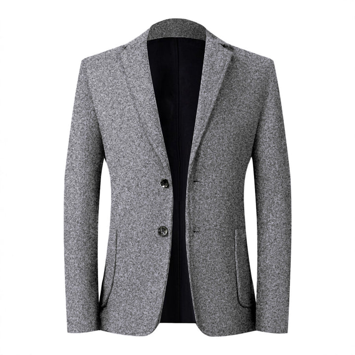 Herren eleganter, strukturierter Anzugblazer Aliams