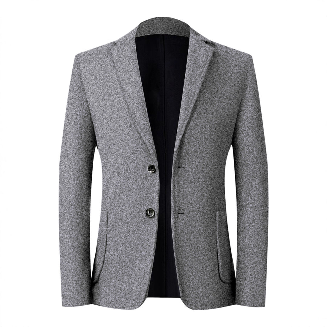Herren klassischer einreihiger Blazer Aliams