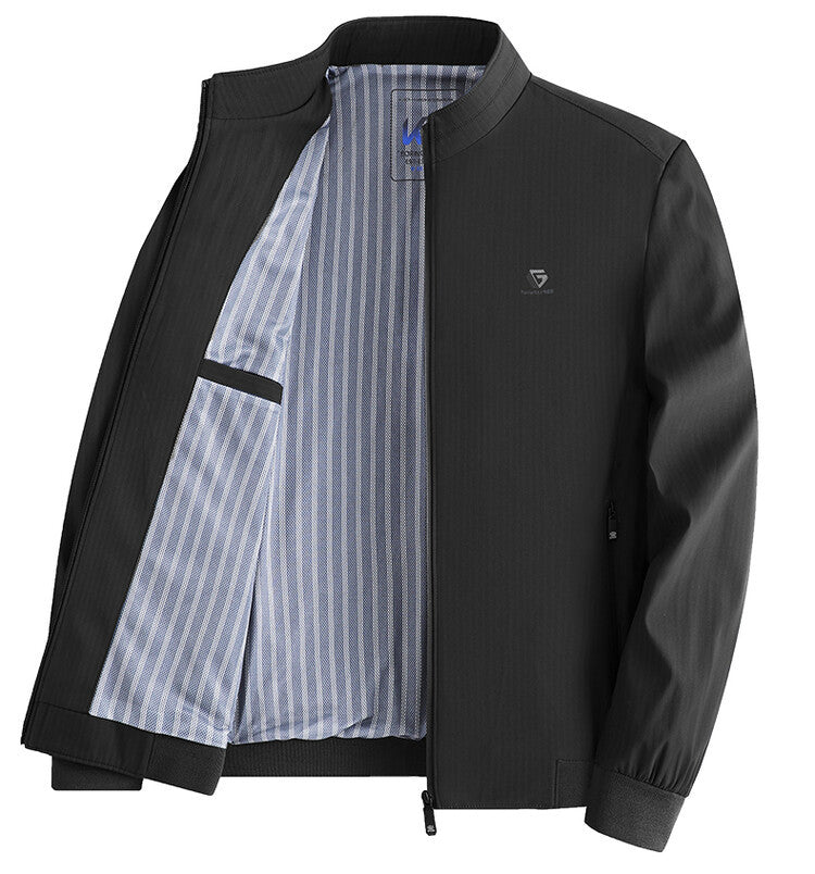 Herren eleganter Freizeitblouson mit modischem Schnitt Aliams