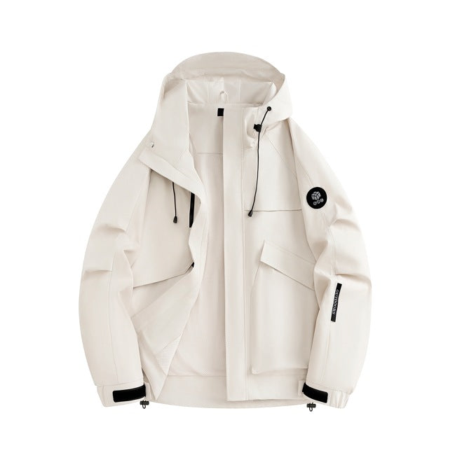 Herren funktionale Outdoor-Jacke Aliams