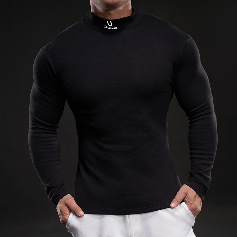 Herren Hochwertiges Funktionsshirt mit Stehkragen Aliams