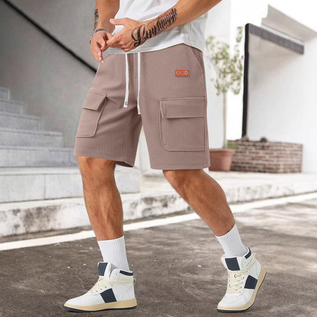 Herren Cargo-Shorts mit praktischen Taschen und atmungsaktivem Gewebe Aliams
