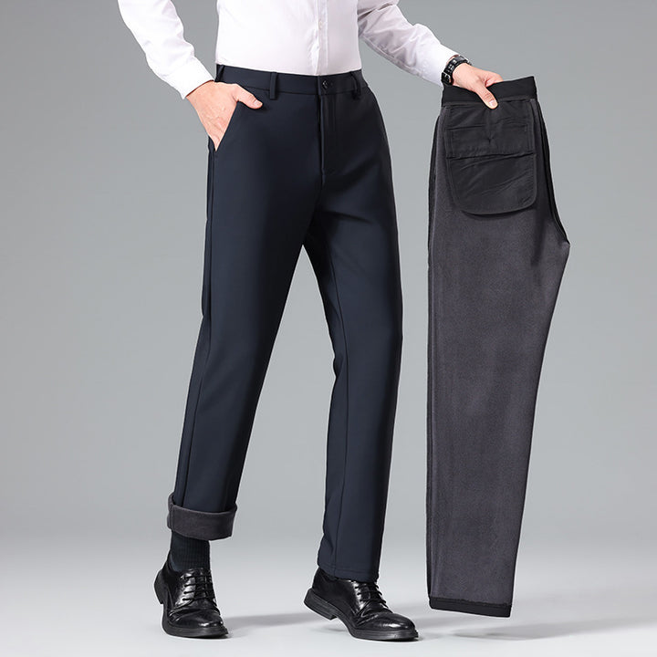 Herren elegante und atmungsaktive Anzughose Aliams