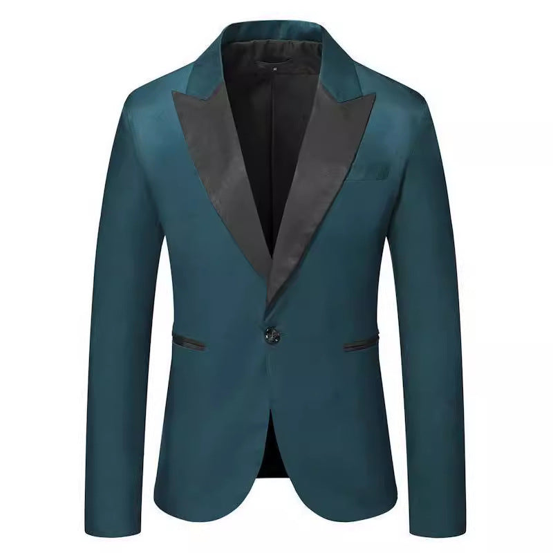 Herren Glamouröser Leopardenmuster Blazer Aliams