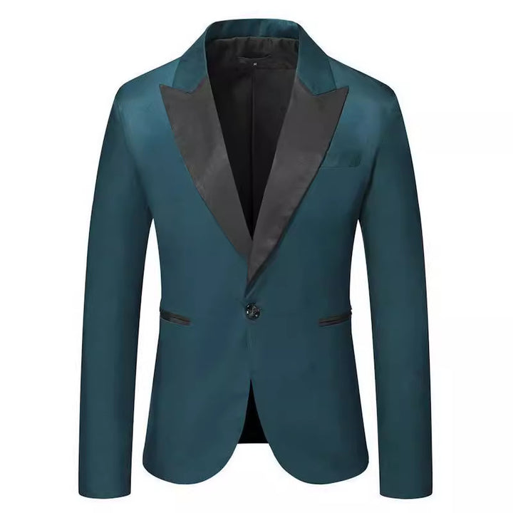 Herren Glamouröser Leopardenmuster Blazer Aliams
