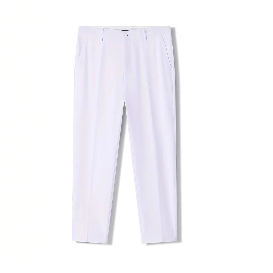 Herren Elegante Baumwoll-Hose mit schmalem Schnitt Aliams