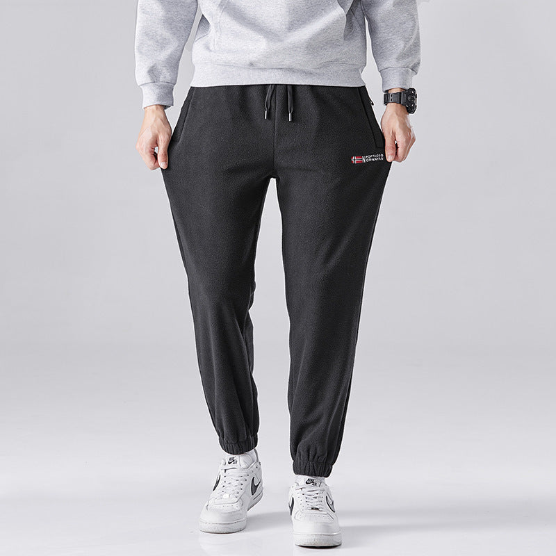 Herren bequeme Fleece-Hose Aliams